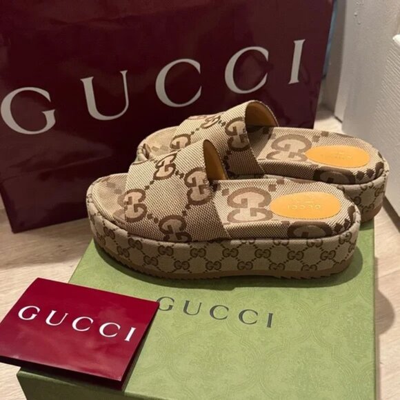 New Gucci Sandals Women Slipper - Picture 1 of 5
